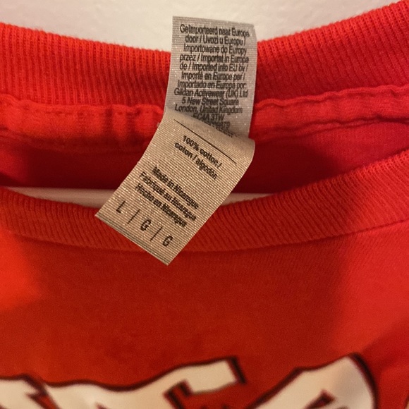 Utah Utes Red TShirt Size Large BRAND NEW - Picture 3 of 4